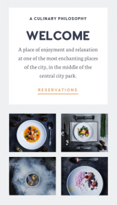 Osteria a restaurant and cafe WordPress theme Mobile Responsive