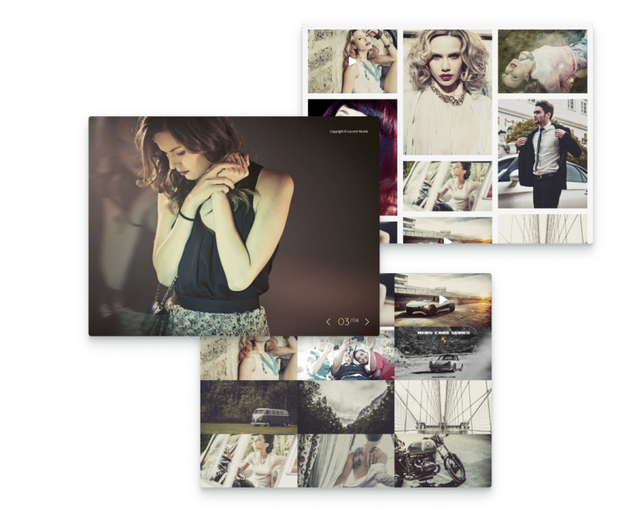 easy photography organization system from Lens a clean photography WordPress theme