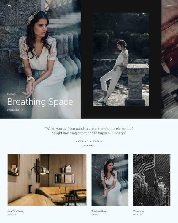 Fargo a wedding photography WordPress theme