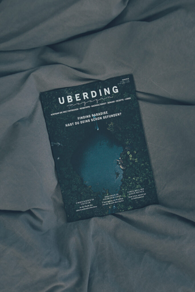 Uberding's „Finding Paradise“ magazine